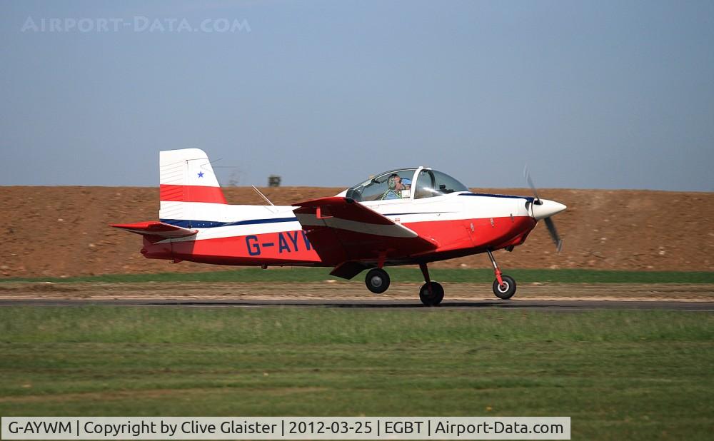 G-AYWM, 1971 AESL Glos-Airtourer Super 150/T6 C/N A534, Originally owned to, Glos-Air Ltd in April 1971