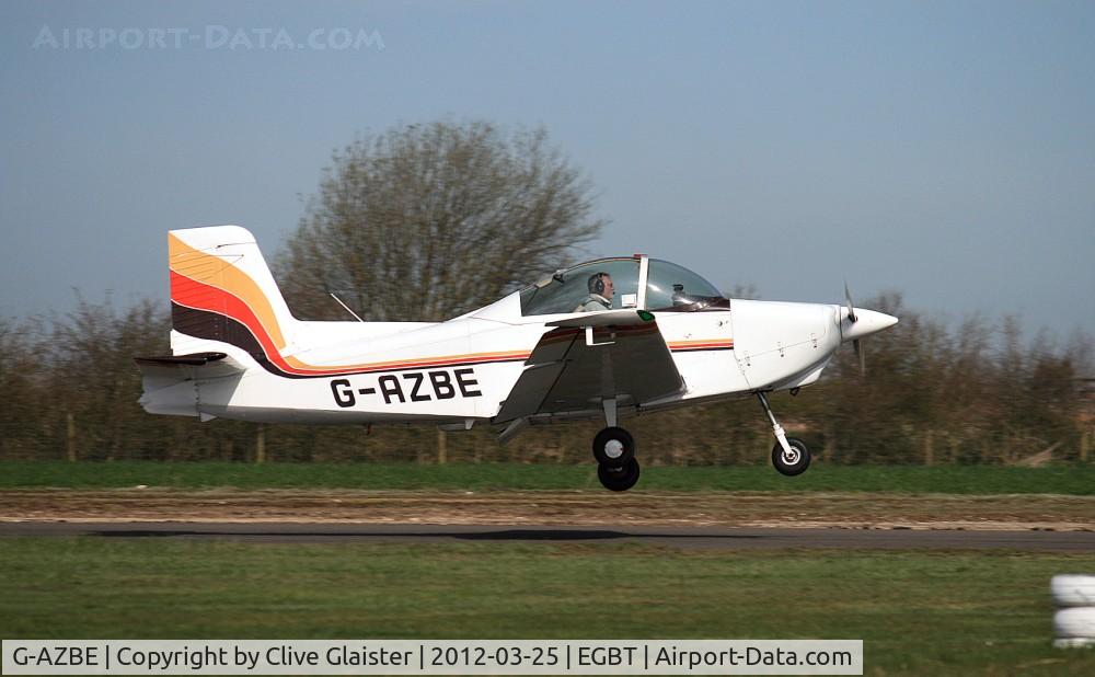 G-AZBE, 1971 AESL Glos-Airtourer Super 150/T5 C/N A535, Originally owned to, Glos-Air Ltd in July 1971