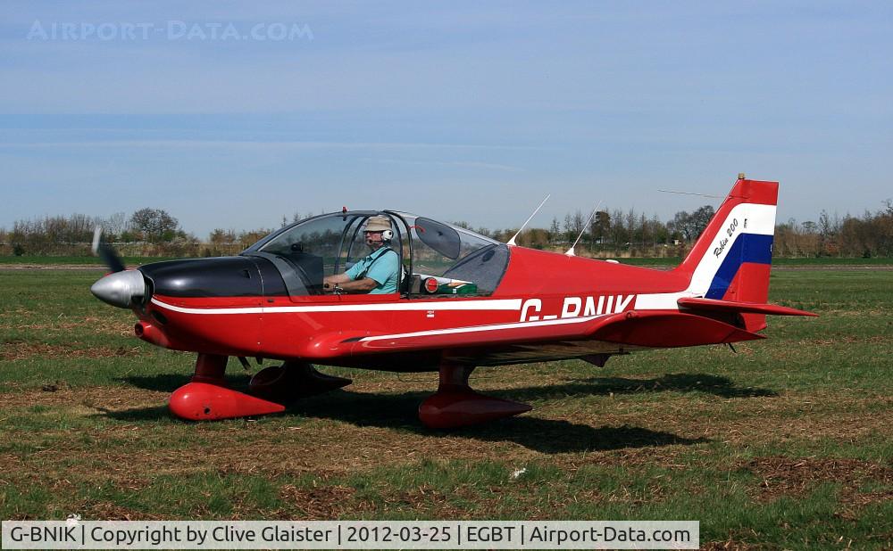 G-BNIK, 1974 Robin HR-200-120B C/N 43, Ex: (LX-PAA) > LX-AIK > G-BNIK