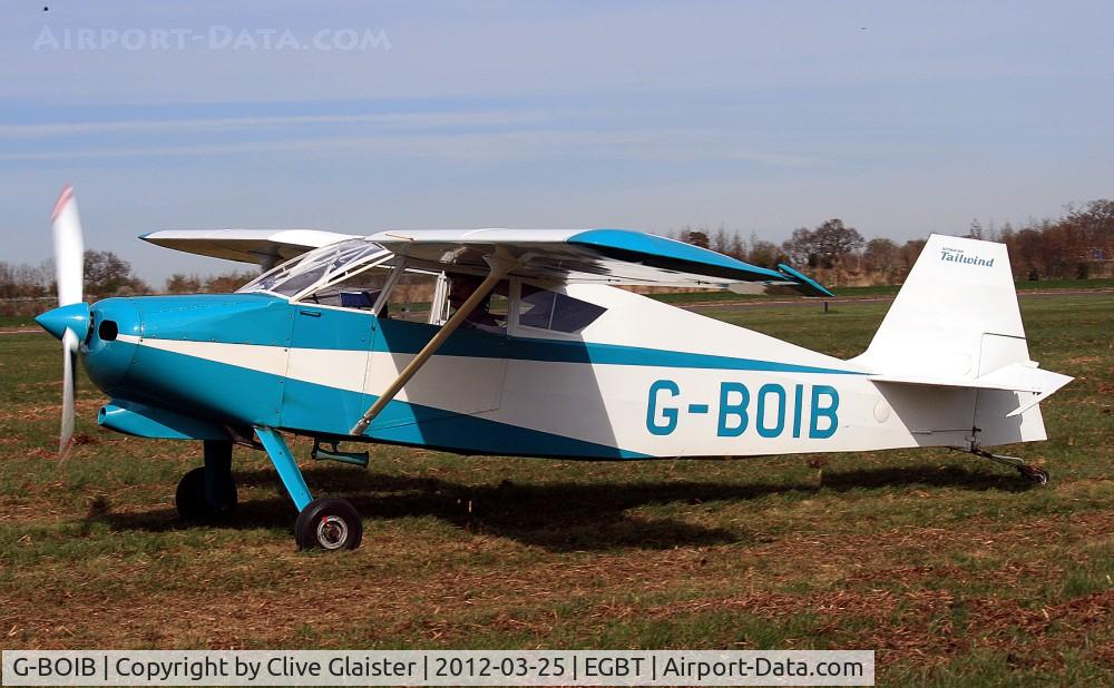 G-BOIB, 1997 Wittman W-10 Tailwind C/N PFA 031-10551, Hex: 402ABD