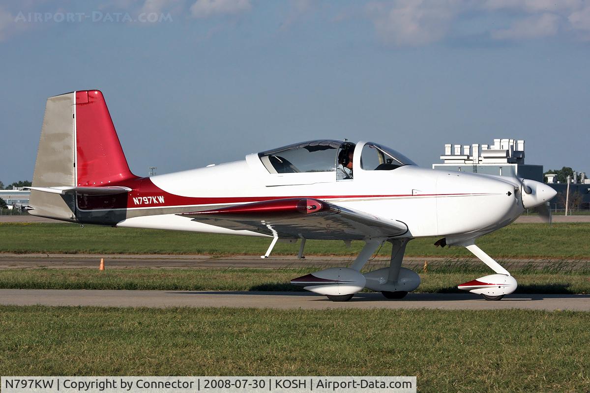 N797KW, 2007 Vans RV-7A C/N 72288, EAA Airventure 2008.