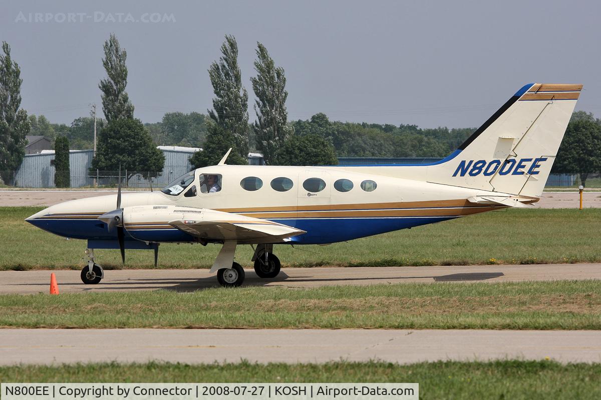 N800EE, 1979 Cessna 421C Golden Eagle C/N 421C0661, EAA Airventure 2008.
