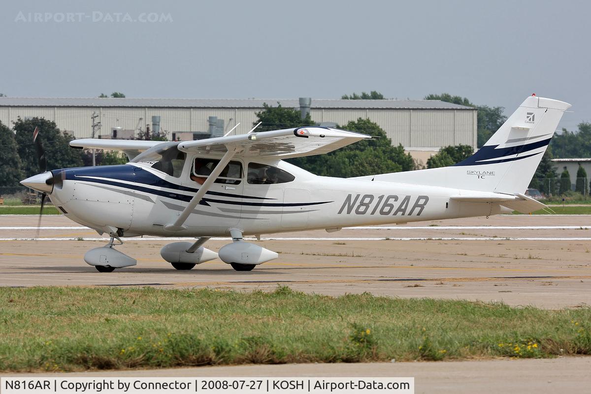 N816AR, 2005 Cessna T182T Turbo Skylane C/N T18208451, EAA Airventure 2008.