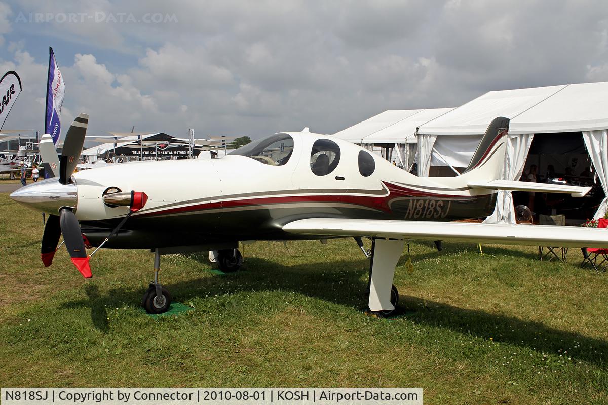 N818SJ, Lancair Evolution C/N EVO-011, EAA Airventure 2010.