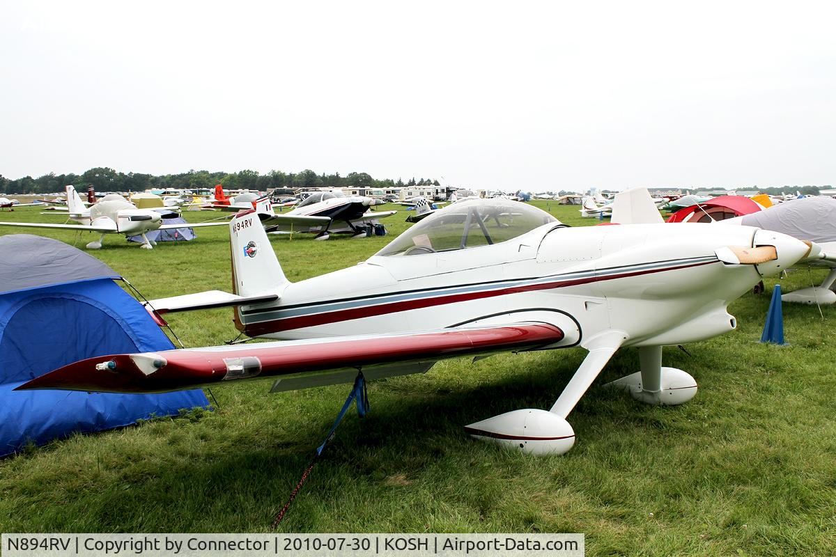N894RV, 1990 Vans RV-4 C/N 1666, EAA Airventure 2010.