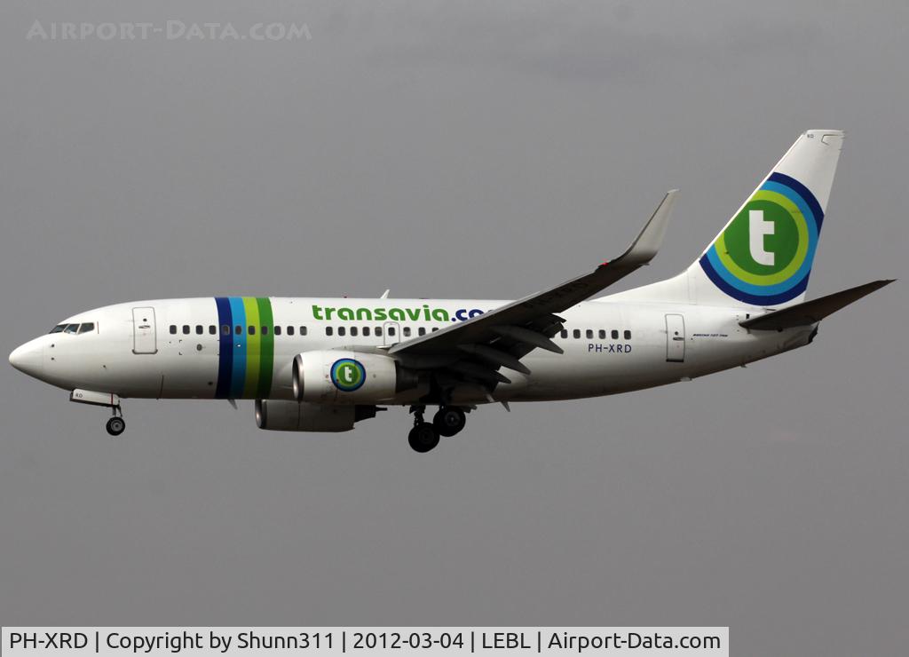 PH-XRD, 2003 Boeing 737-7K2 C/N 30659, Landing rwy 25R