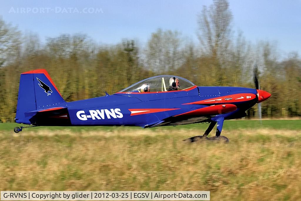 G-RVNS, 2003 Vans RV-4 C/N PFA 181-12443, LAA & Homebuilt fly in