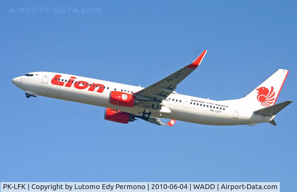 PK-LFK, 2007 Boeing 737-9GP/ER C/N 35713, Lion Inter