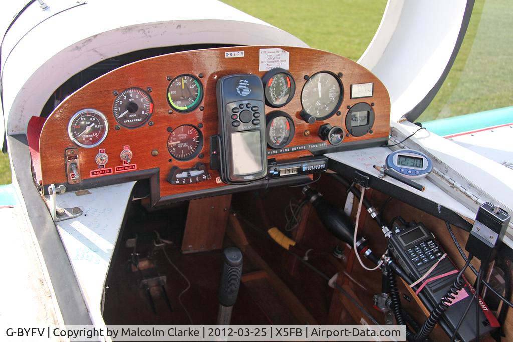 G-BYFV, 2002 Team Mini-Max 91 C/N PFA 186-13431, Team Minimax 91 G-BYFV, Fishburn Airfield, March 2012.