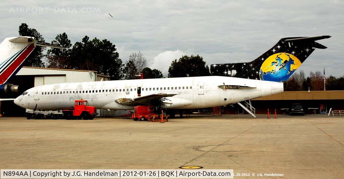 N894AA, 1980 Boeing 727-200 C/N 22010, at Brunswick-Golden Isles GA