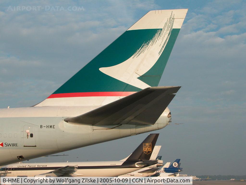 B-HME, 1980 Boeing 747-2L5B C/N 22106, Tails