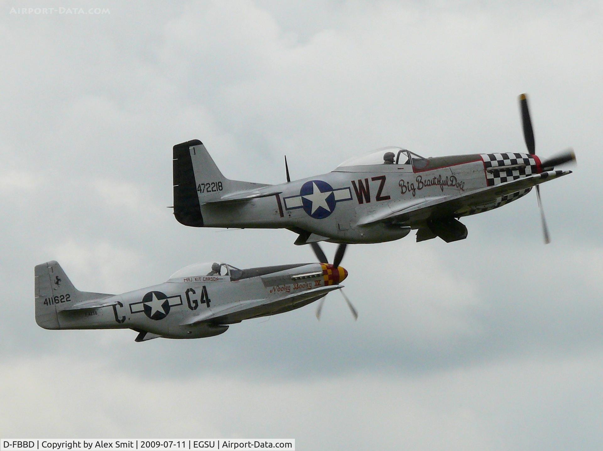 D-FBBD, 1951 Commonwealth CA-18 Mustang 22 (P-51D) C/N CACM-192-1517, The great Balbo