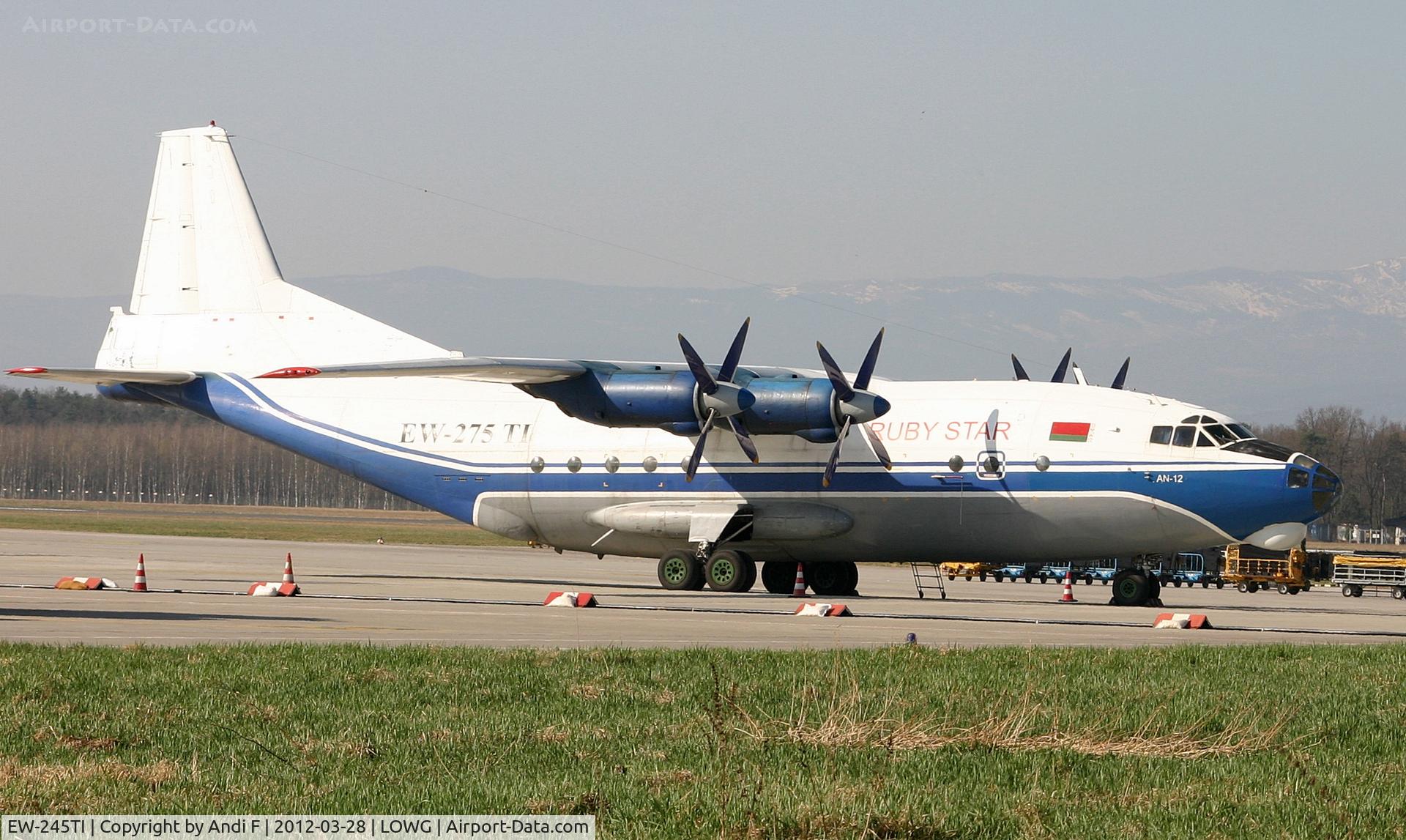EW-245TI, Antonov An-12PS C/N 6344608, Ruby Star AN-12