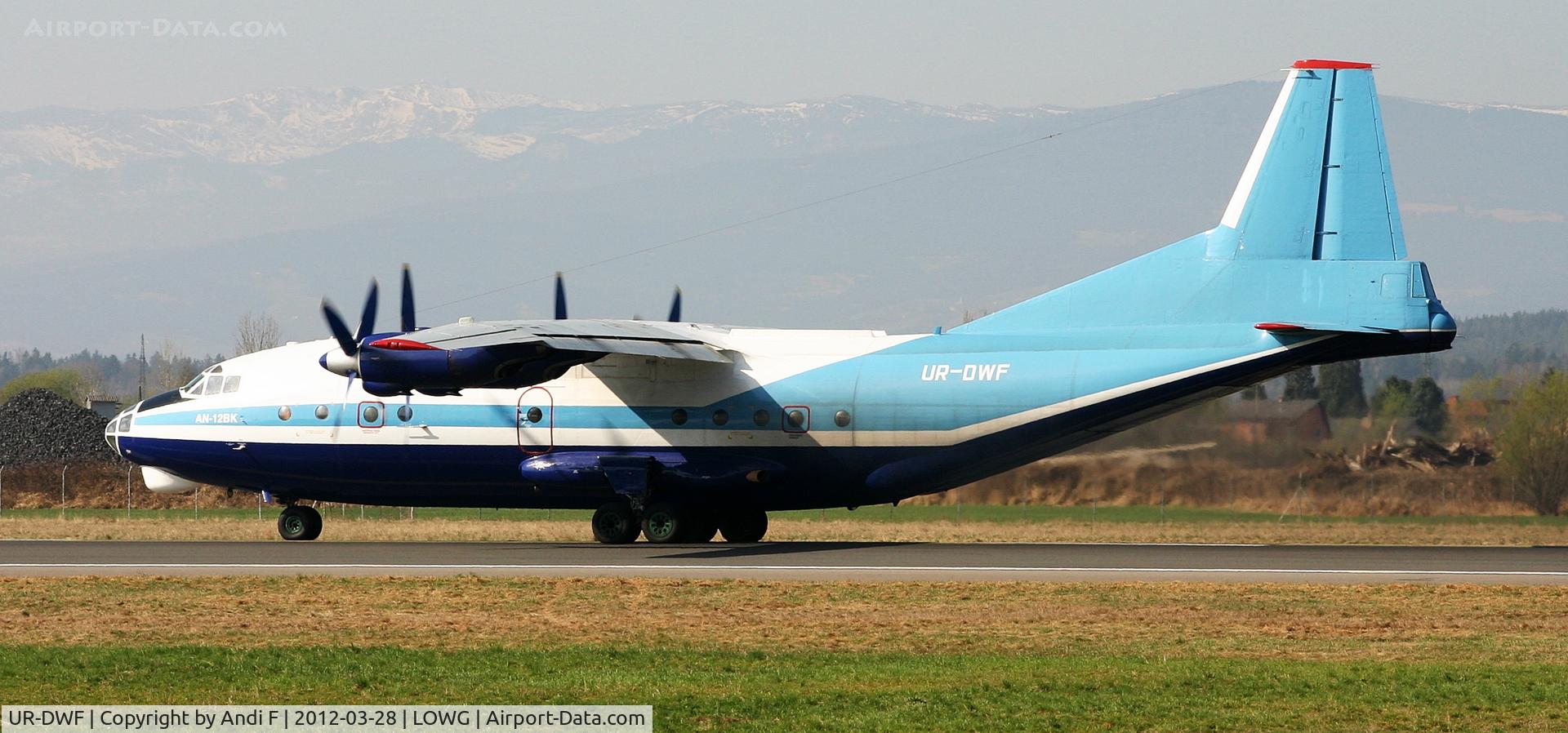 UR-DWF, 1968 Antonov An-12BK C/N 8345802, Meridian AN-12