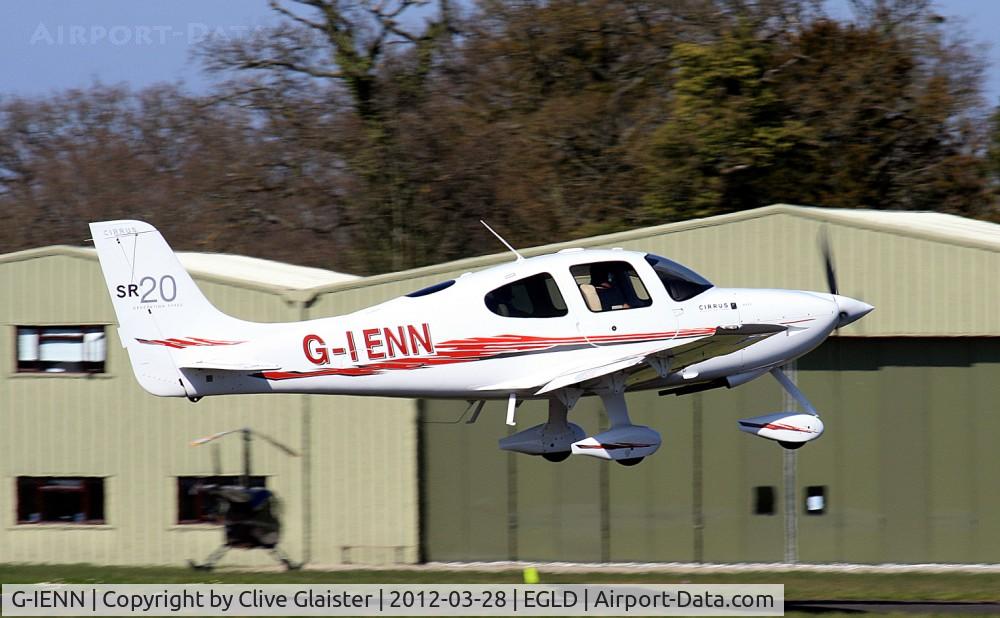 G-IENN, 2008 Cirrus SR20 C/N 1899, Ex: N621DA > G-TSGE > G-IENN Originally owned to, Caseright Ltd in December 2008 as G-TSGE & Currently with, Renneta Ltd since January 2012 as G-IENN