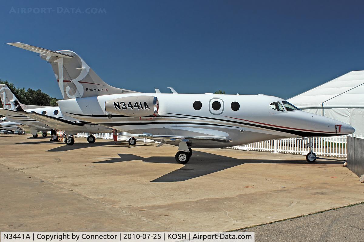 N3441A, Hawker Beechcraft Corp 390 C/N RB-261, EAA Airventure 2010.