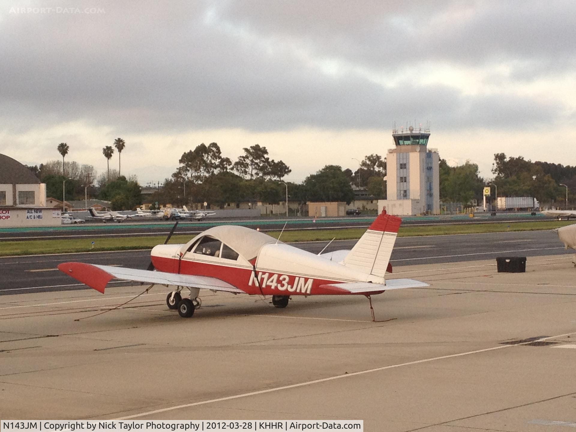 N143JM, 1964 Piper PA-28-140 Cherokee Cruiser C/N 28-20358, Big droop tips
