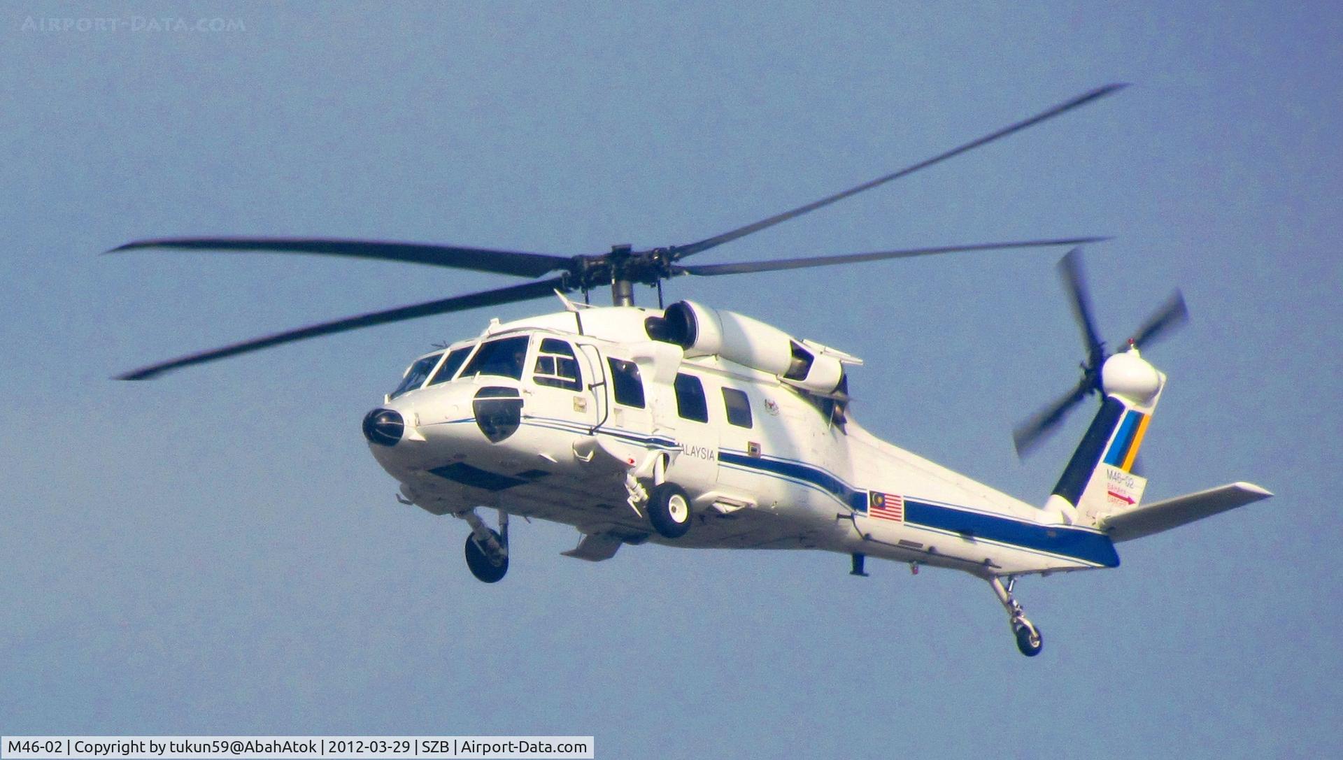 M46-02, Sikorsky S-70A Black Hawk C/N 70-2374, Royal Malaysian Air Force
