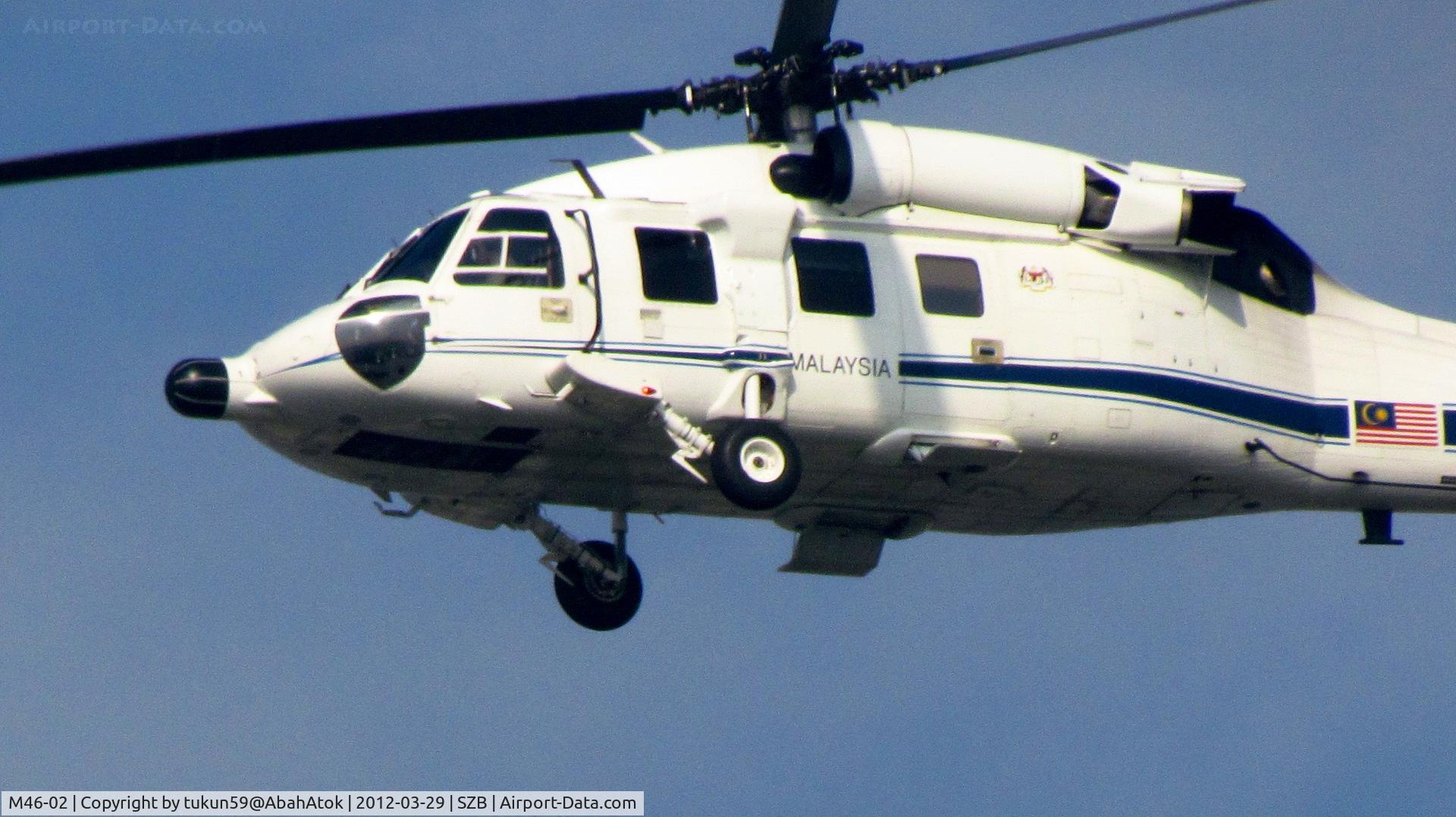 M46-02, Sikorsky S-70A Black Hawk C/N 70-2374, Royal Malaysian Air Force