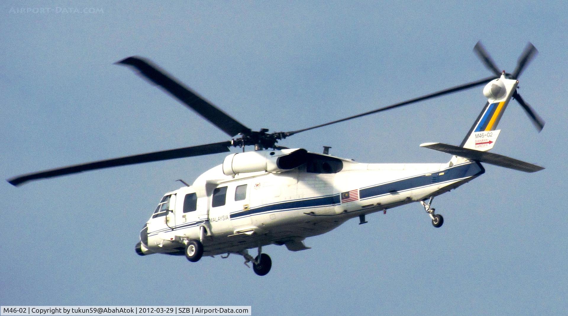 M46-02, Sikorsky S-70A Black Hawk C/N 70-2374, Royal Malaysian Air Force