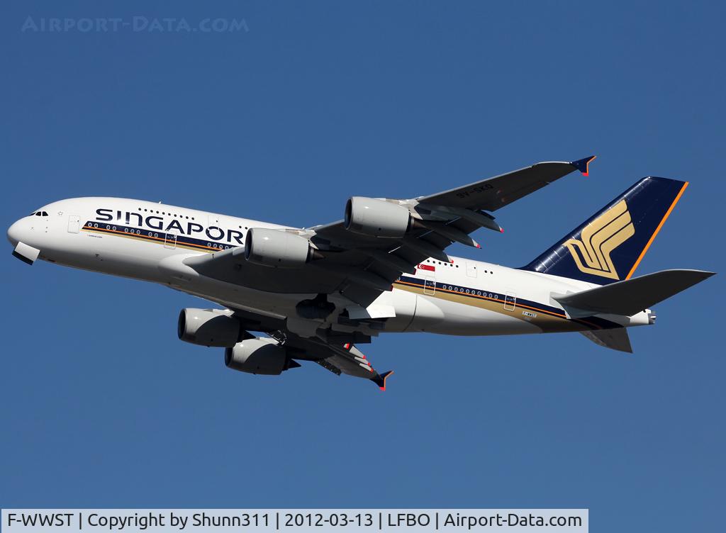 F-WWST, 2011 Airbus A380-841 C/N 079, C/n 0079 - To be 9V-SKO