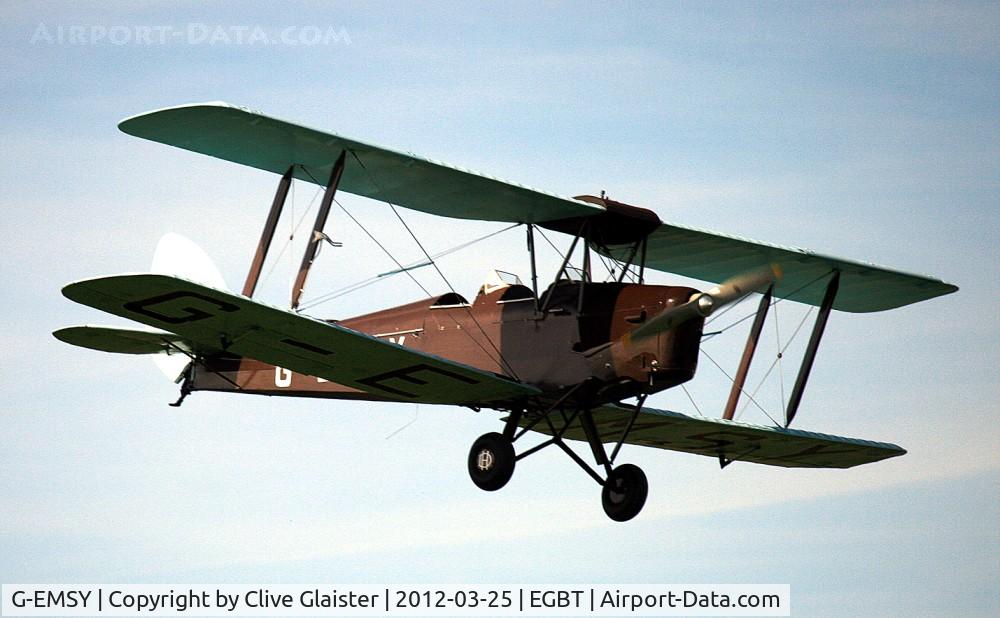 G-EMSY, 1940 De Havilland DH-82A Tiger Moth II C/N 83666, The pilot couldn't have gone that far, can he?
Ex: T7356 > D-EDUM > G-ASPZ > G-EMSY