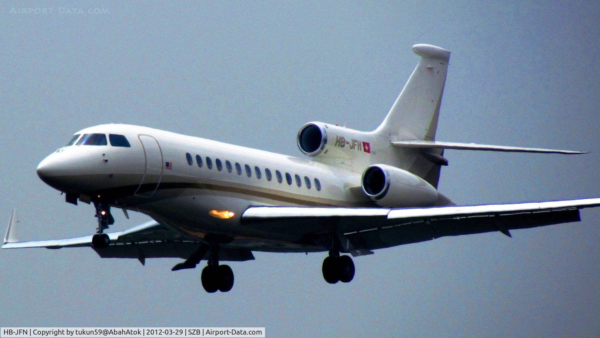 HB-JFN, 2011 Dassault Falcon 7X C/N 116, Jet-Link