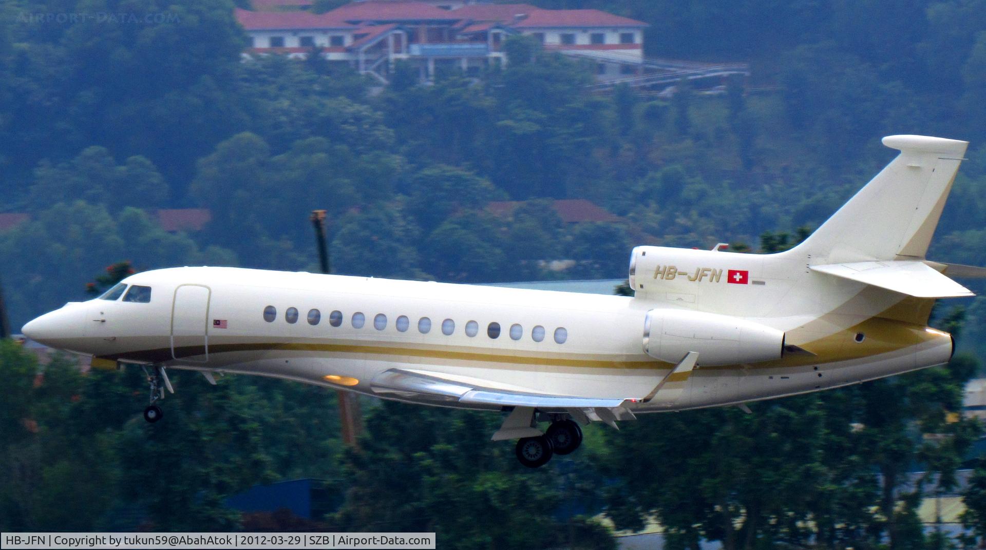 HB-JFN, 2011 Dassault Falcon 7X C/N 116, Jet-Link