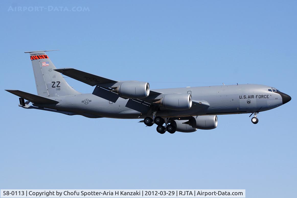 58-0113, 1958 Boeing KC-135R Stratotanker C/N 17858, NikonD40+TAMRON SP AF 70-200mm F/2.8 Di LD [IF]