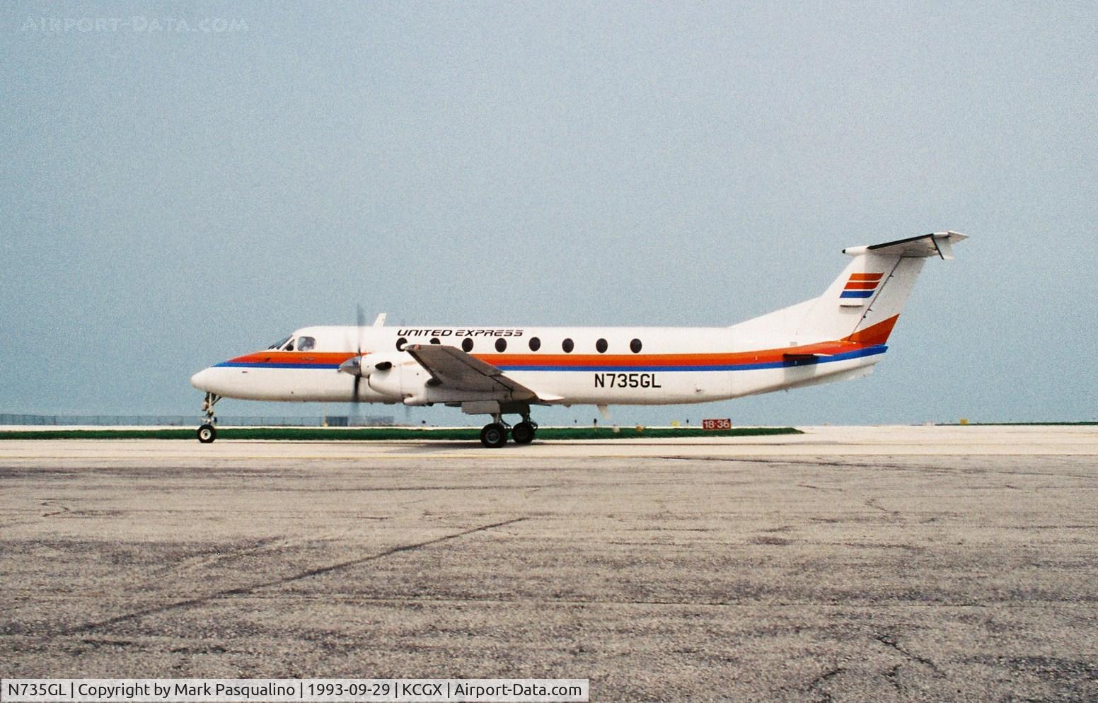 N735GL, 1985 Beech 1900C C/N UB-35, Beech 1900C