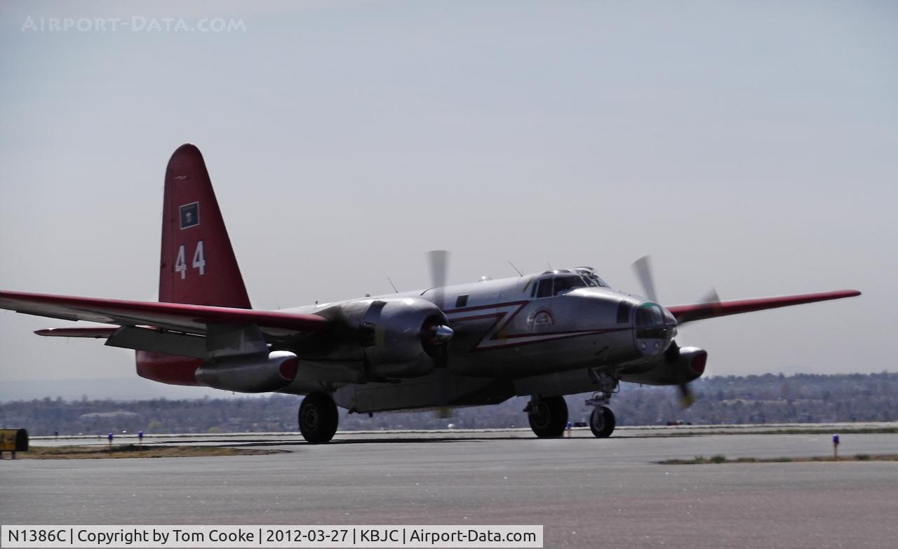 N1386C, 1954 Lockheed P2V-5 Neptune C/N 426-5268, fighting fires in Colorado