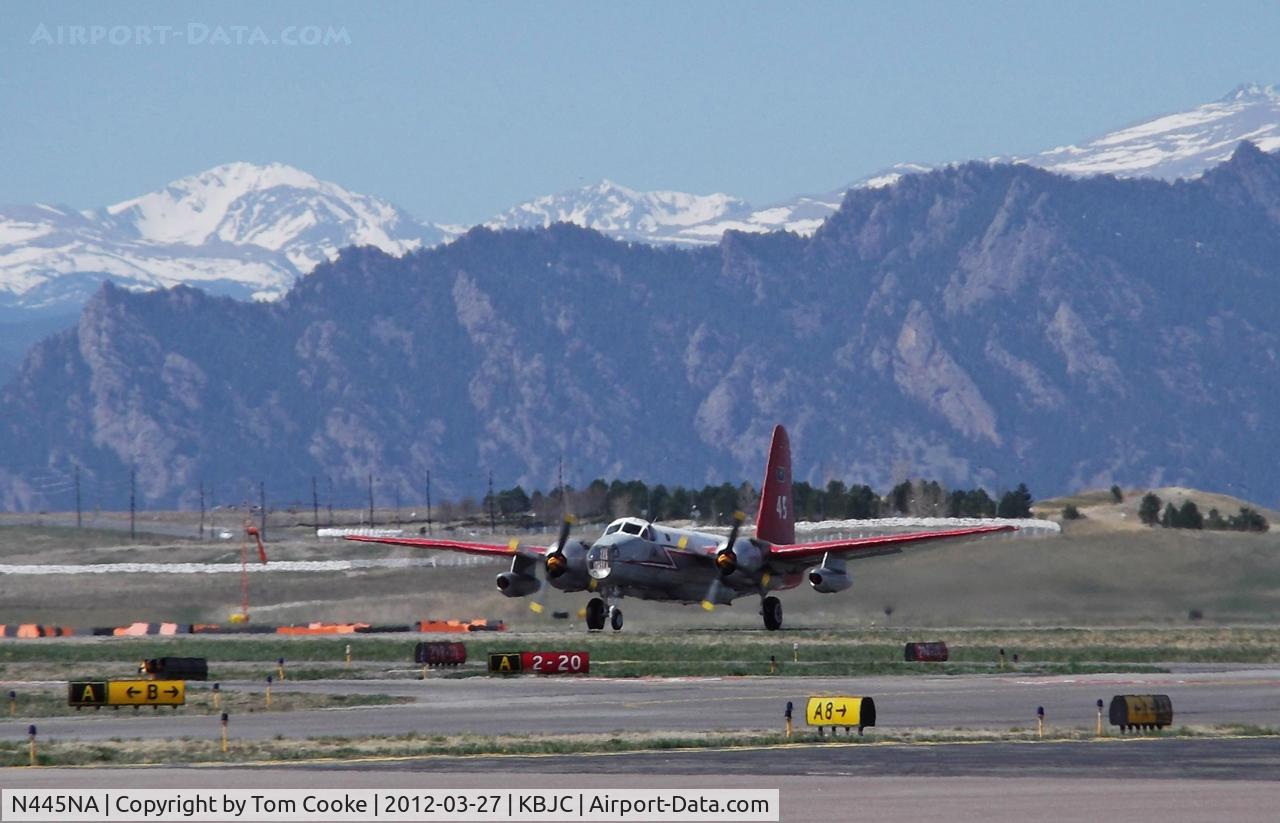 N445NA, 1956 Lockheed P2V-7 Neptune C/N 726-7102 (140443), takeoff roll