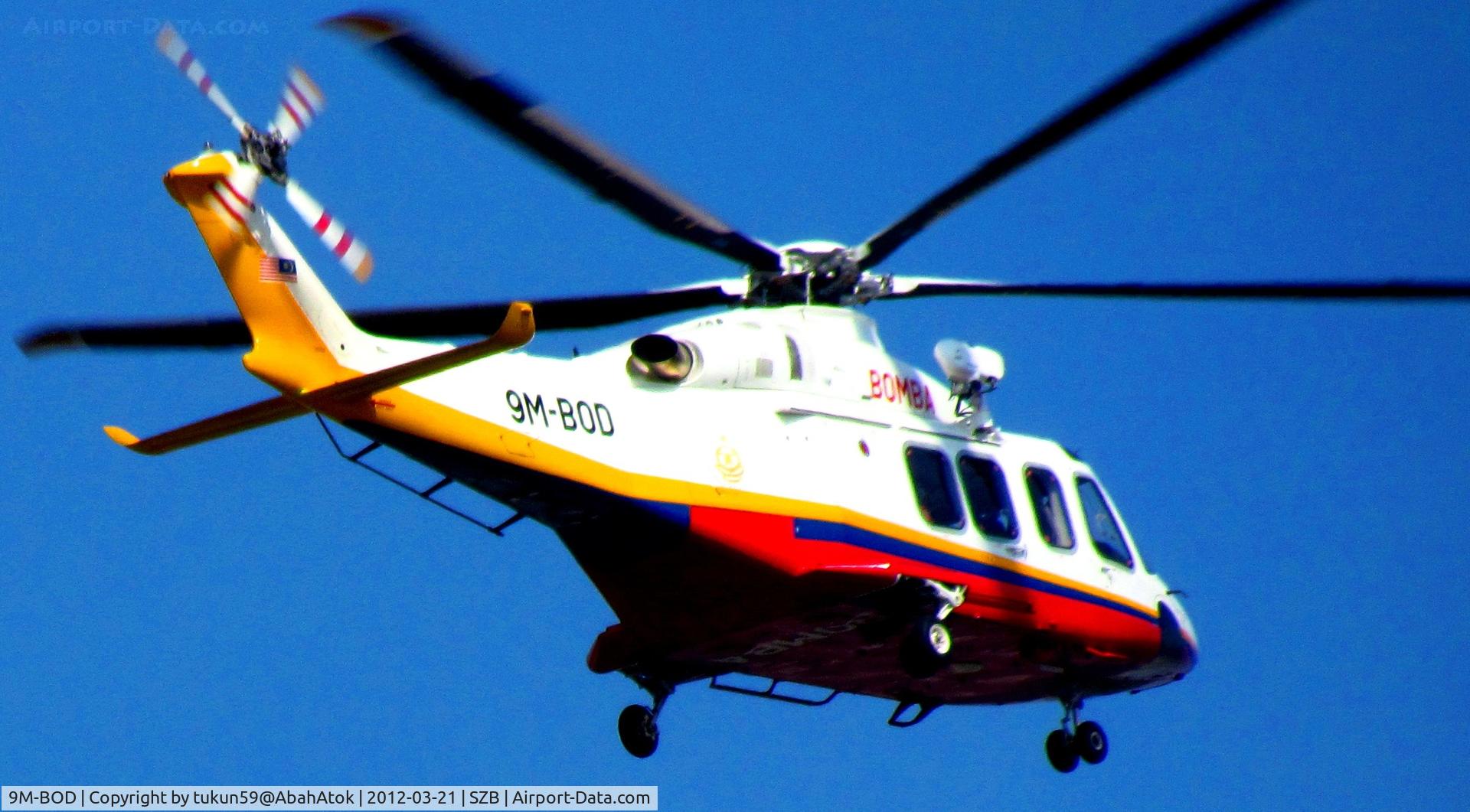 9M-BOD, AgustaWestland AW-139 C/N 31291, Fire and Rescue Department of Malaysia