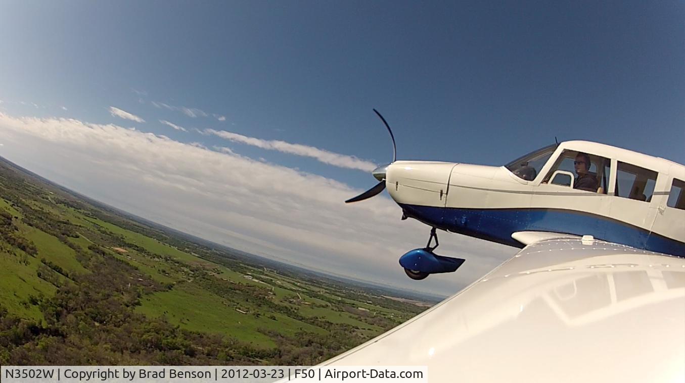 N3502W, 1966 Piper PA-32-260 Cherokee Six Cherokee Six C/N 32-383, In flight