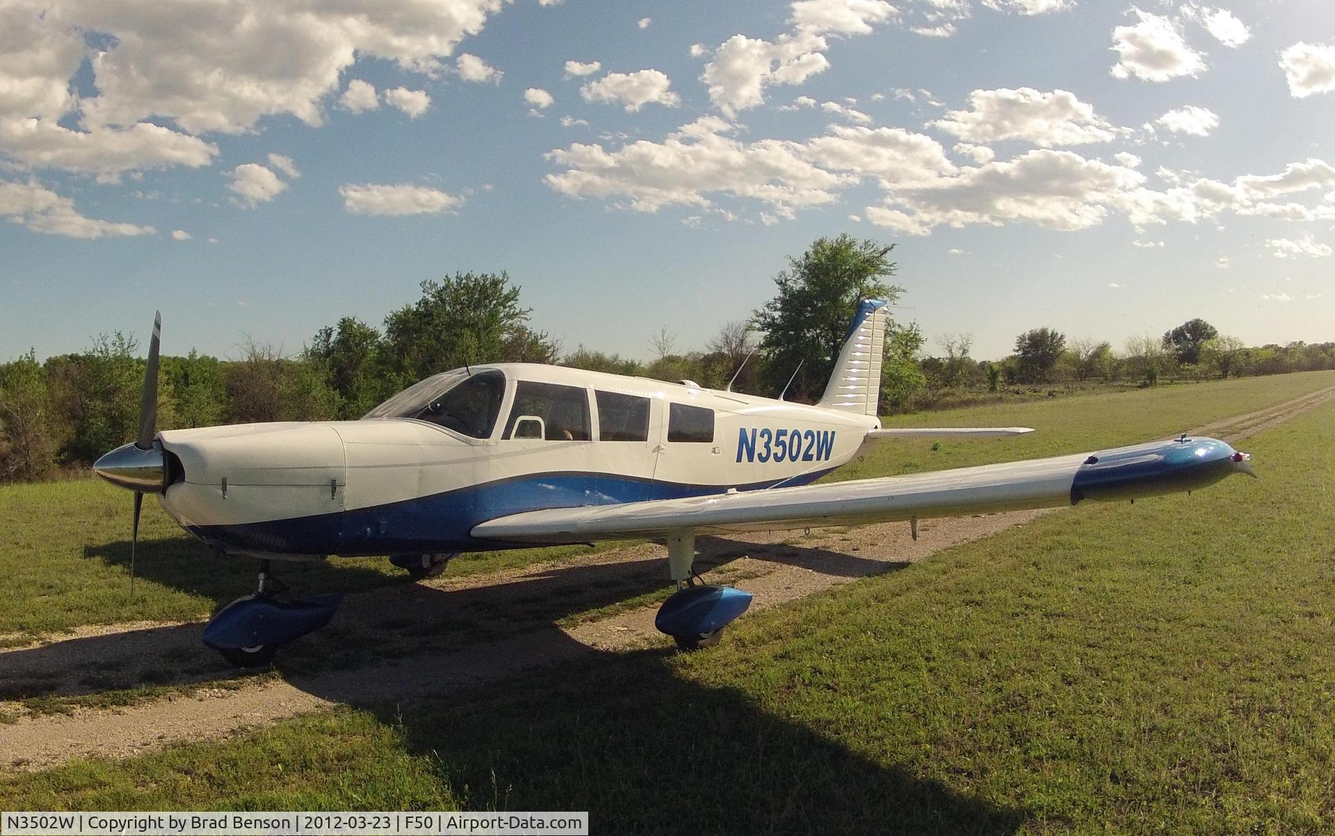 N3502W, 1966 Piper PA-32-260 Cherokee Six Cherokee Six C/N 32-383, Lake Whitney State Park Airstrip