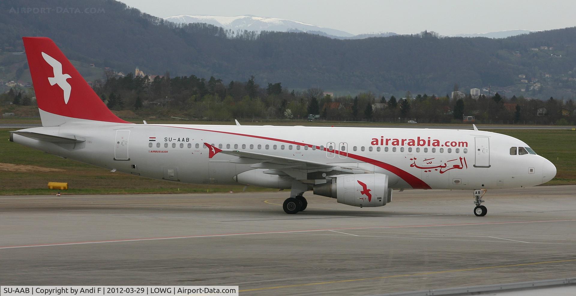 SU-AAB, 2007 Airbus A320-214 C/N 3152, Air Arabia Egypt Airbus A320-214