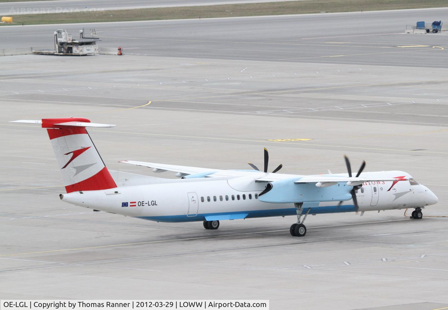 OE-LGL, 2010 De Havilland Canada DHC-8-402Q Dash 8 C/N 4310, Austrian Arrows DHC 8