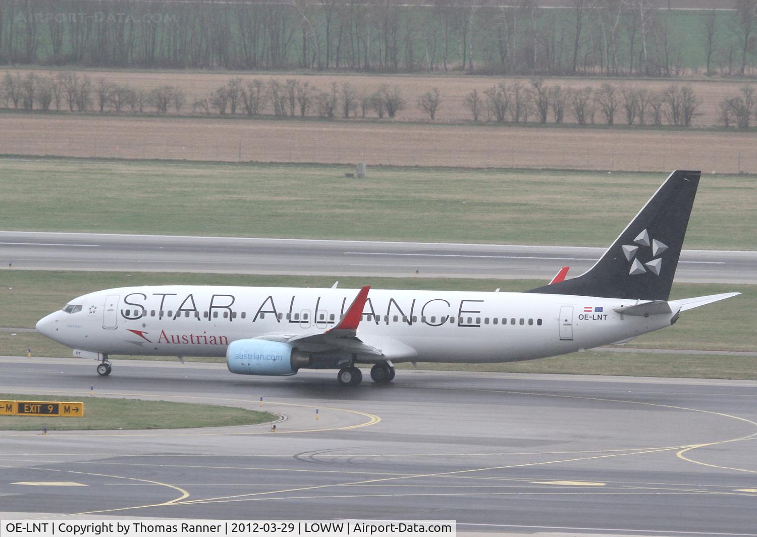OE-LNT, 2006 Boeing 737-8Z9 C/N 33834, Austrian Airlines Boeing 737