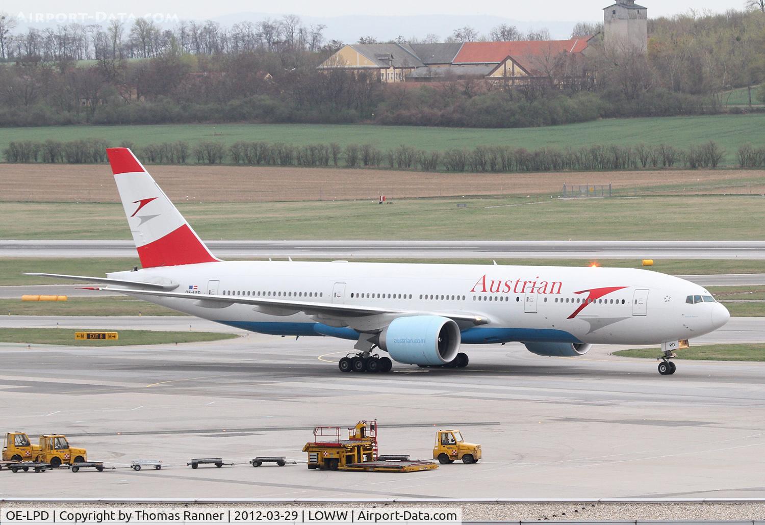 OE-LPD, 2006 Boeing 777-2Z9/ER C/N 35960, Austrian Airlines Boeing 777