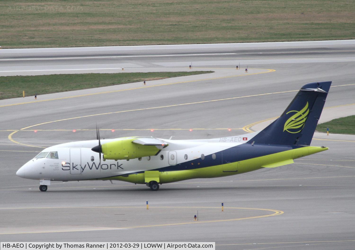 HB-AEO, 1995 Dornier 328-100 C/N 3061, Skywork Dornier 328