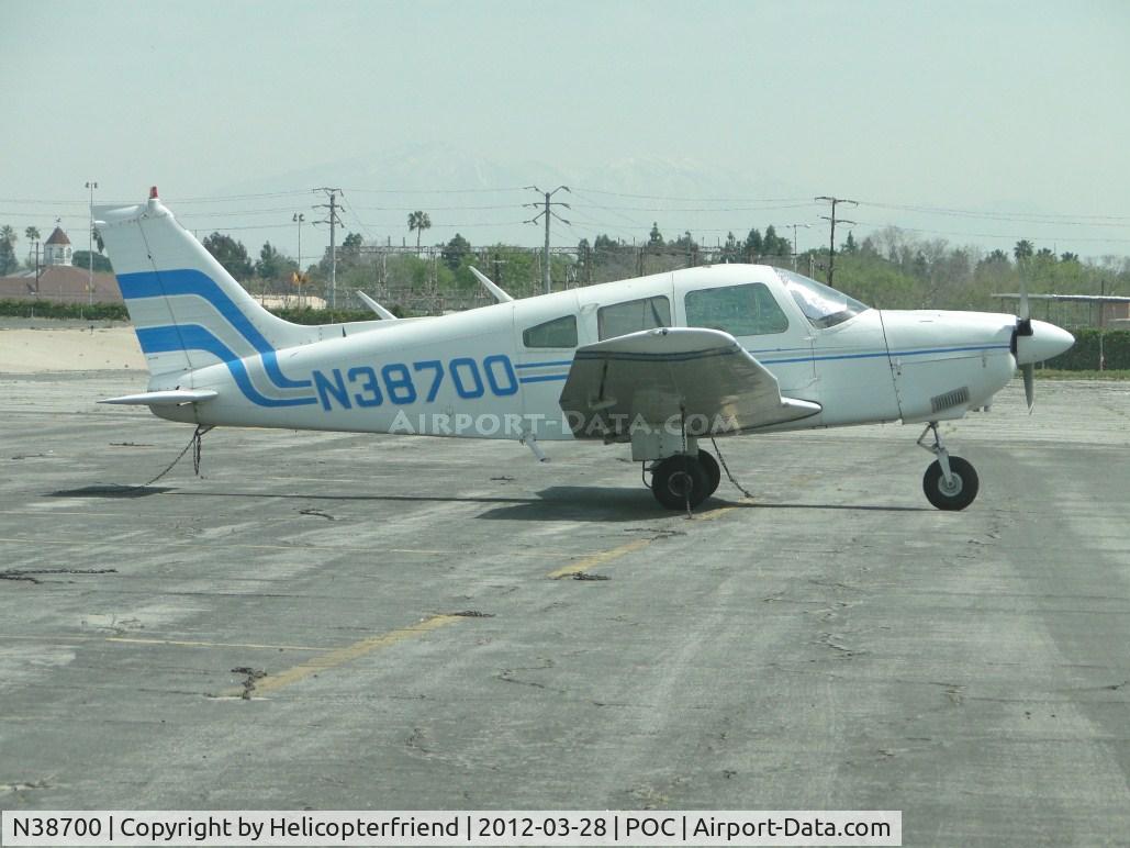 N38700, 1978 Piper PA-28-181 C/N 28-7890001, Parked in the east transient parking area