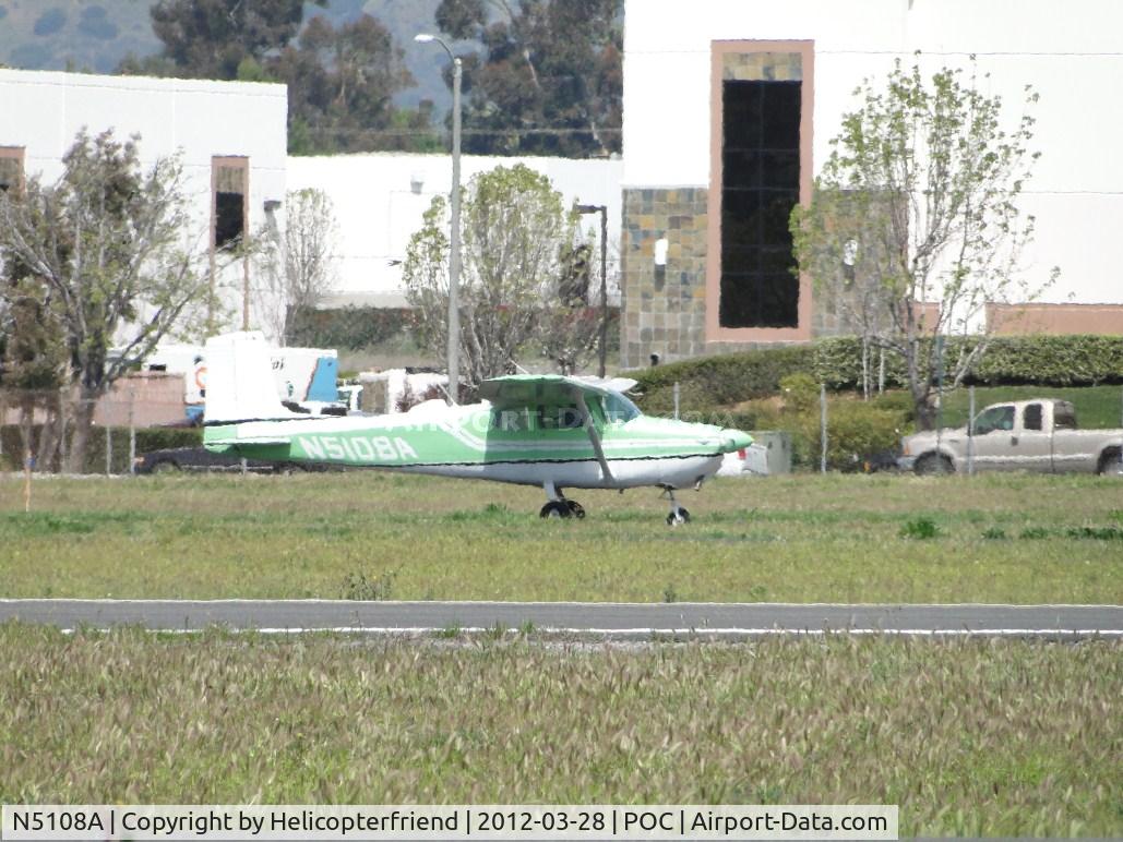 N5108A, 1955 Cessna 172 C/N 28108, Taxiing to 26R on taxiway November