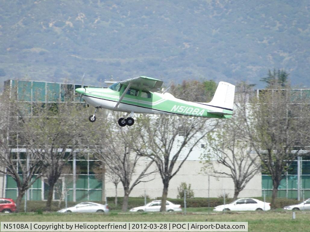 N5108A, 1955 Cessna 172 C/N 28108, Lifting off from 26R