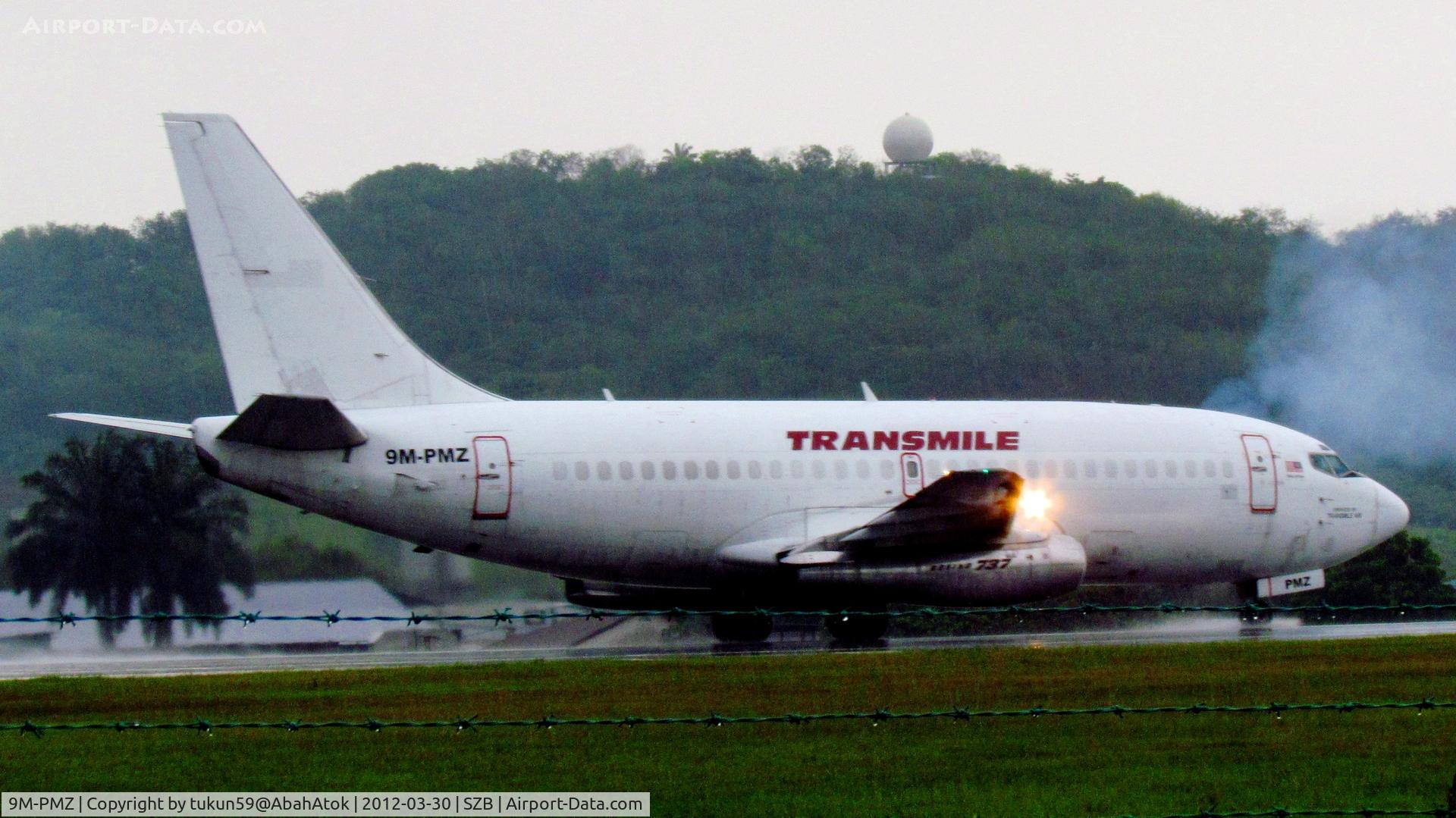 9M-PMZ, 1987 Boeing 737-209 C/N 23796, Transmile Air Services
