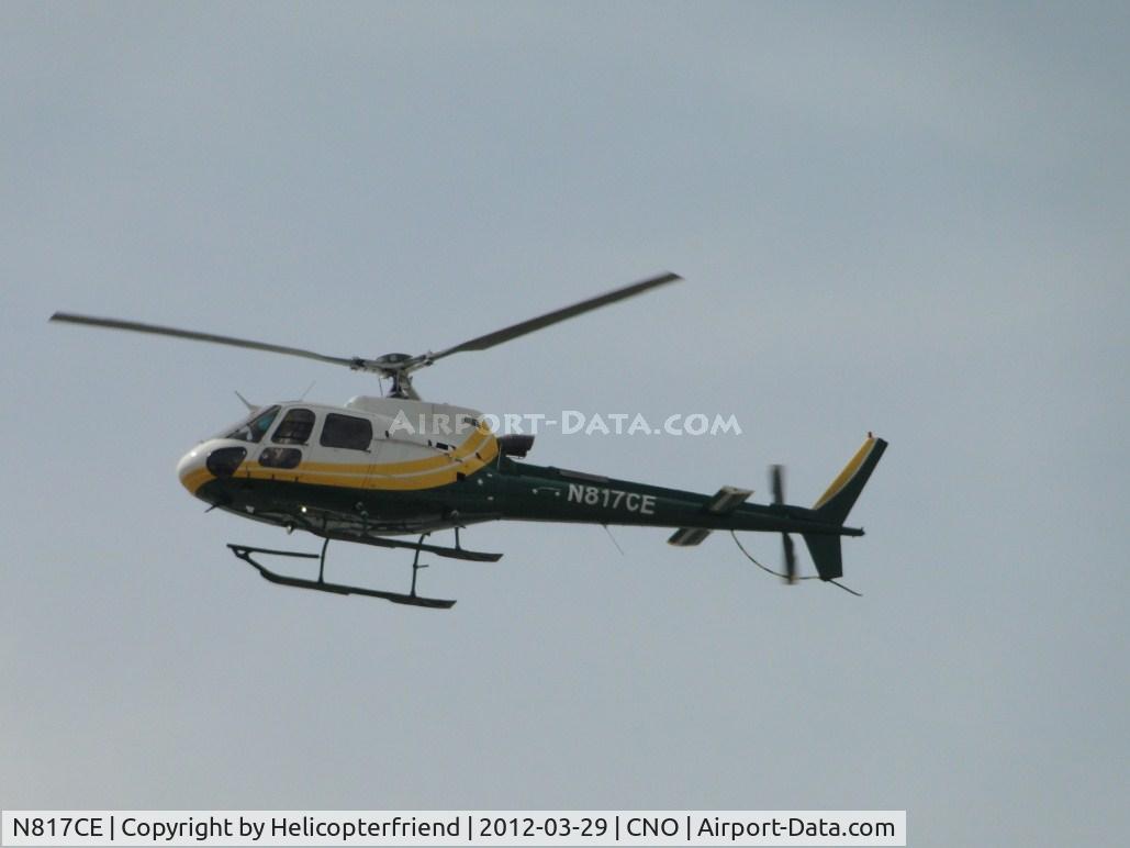 N817CE, Eurocopter AS-350B-3 Ecureuil Ecureuil C/N 4209, On base leg for 26L
