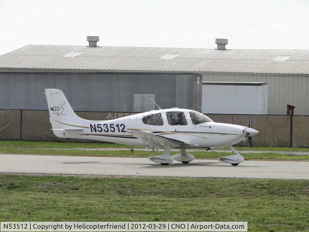 N53512, 2004 Cirrus SR22 G2 C/N 0868, Taxiing towards the hangers