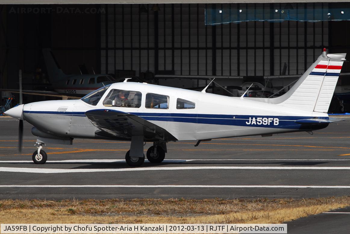 JA59FB, 1997 Piper PA-28R-201T Cherokee Arrow III C/N 28R-7803159, NikonD200+TAMRON AF 200-500mm F/5-6.3 LD IF