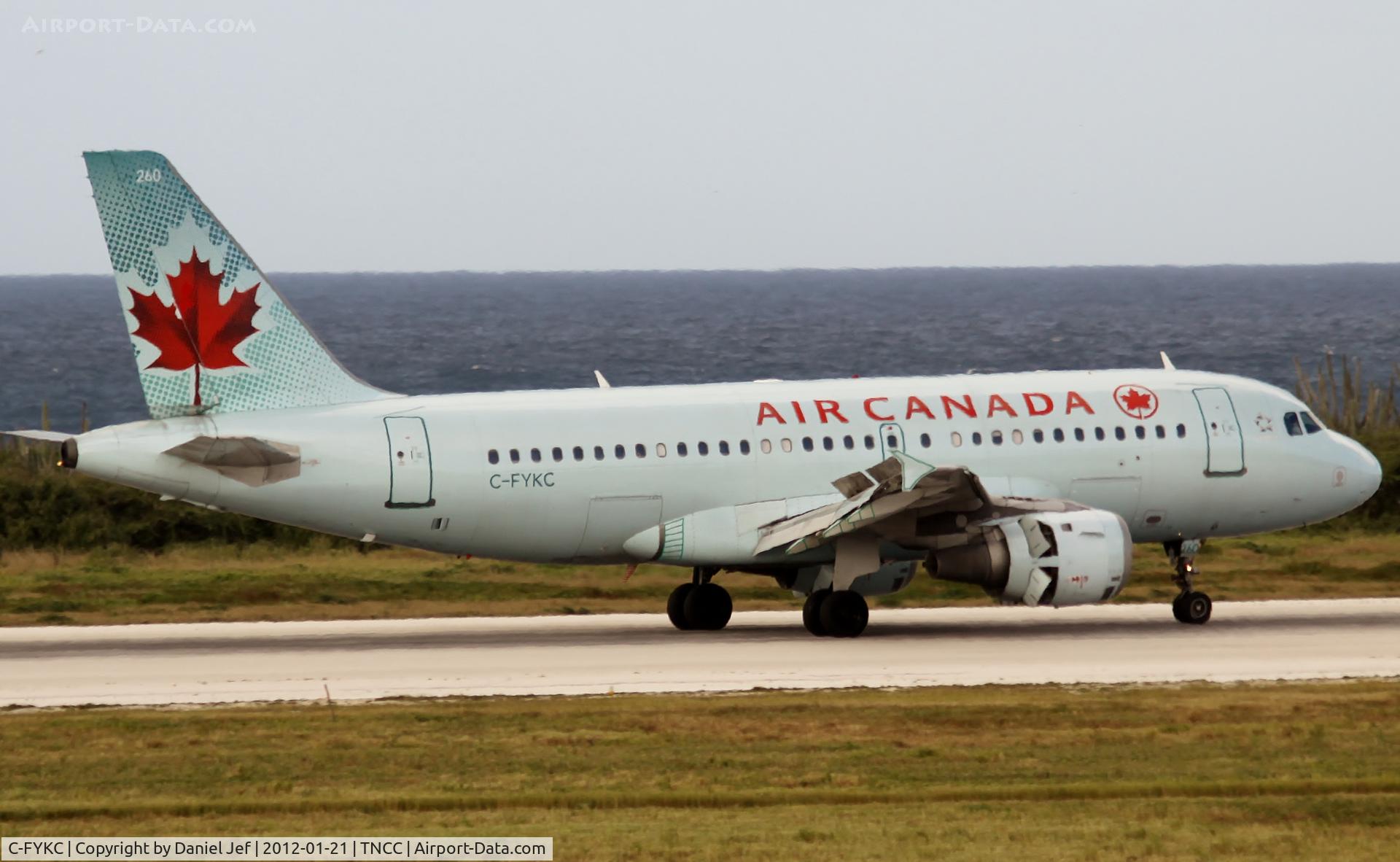 C-FYKC, 1997 Airbus A319-114 C/N 691, C-FYKC