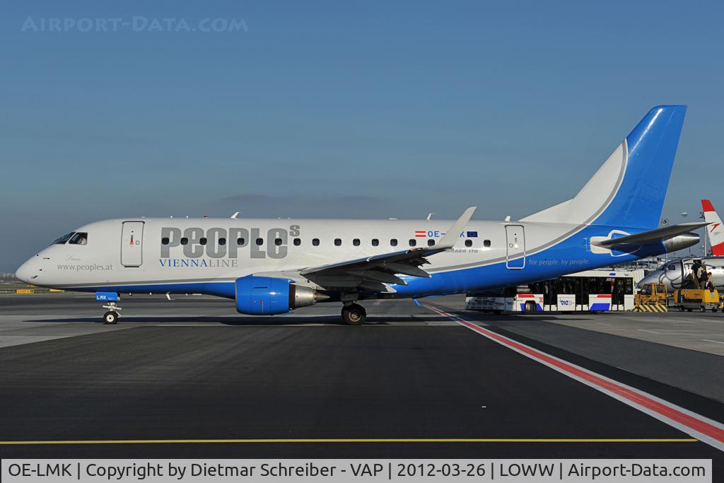 OE-LMK, 2006 Embraer 170LR (ERJ-170-100LR) C/N 17000150, Peoples Vienna Line Embraer 170