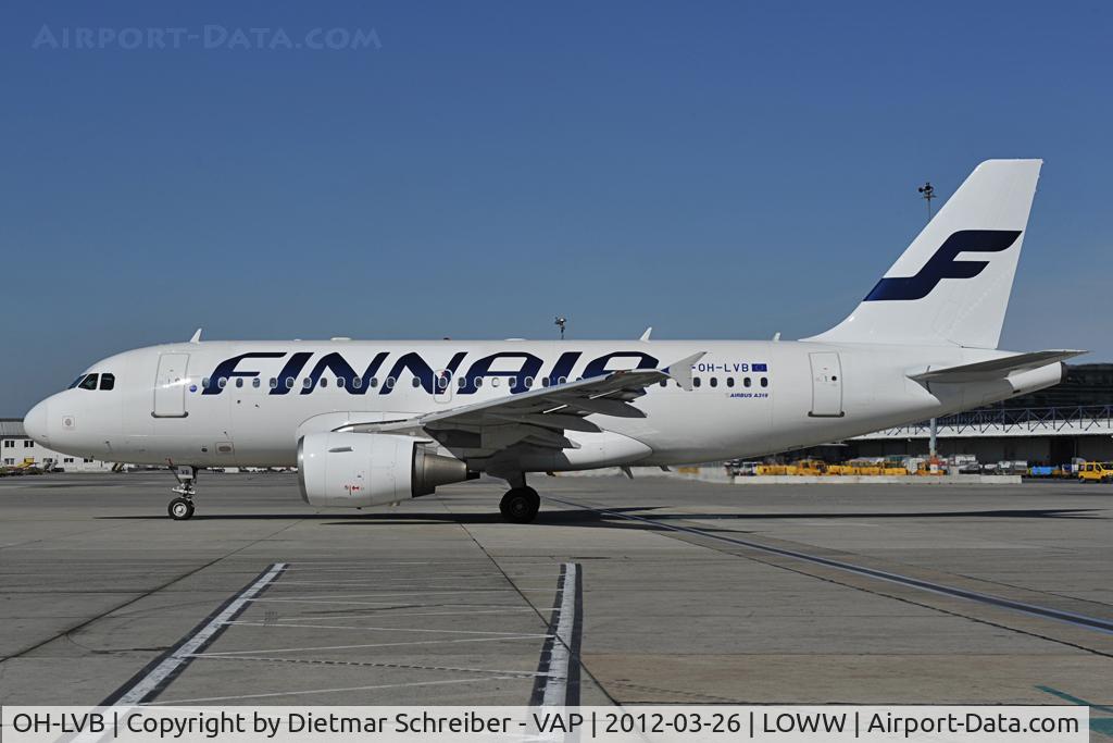 OH-LVB, 1999 Airbus A319-112 C/N 1107, Finnair Airbus 319